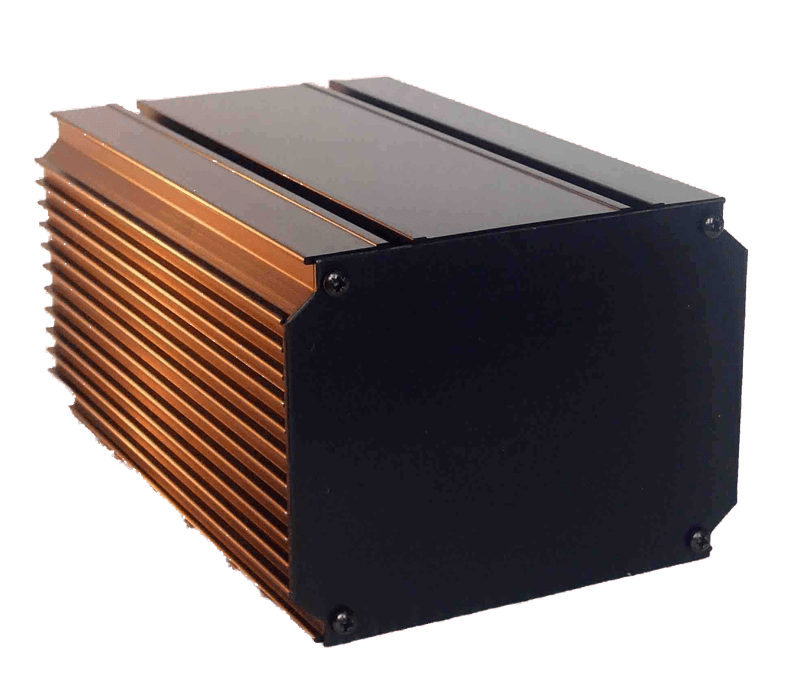 HSK160 Lawtronics Aluminium Heatsink Enclosure Kit 160mm